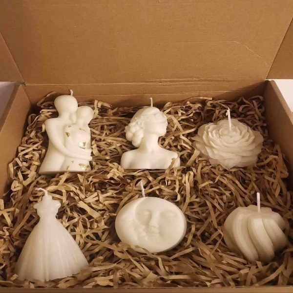 A Set of Bridal Candles